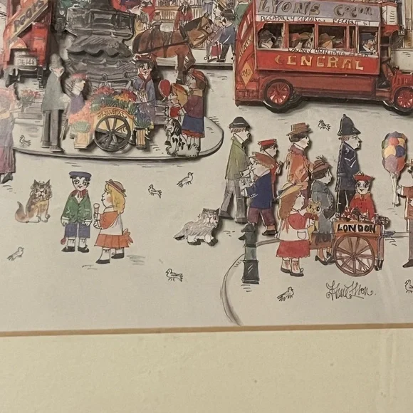 Piccadilly Circus Framed Artwork - Picture 6 of 13